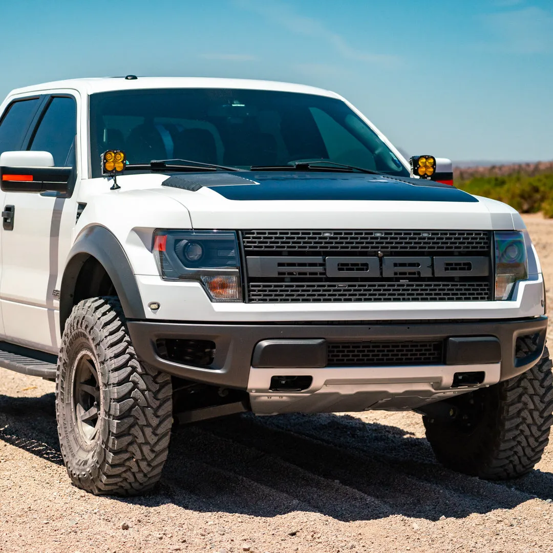 '10-14 Ford Raptor SDHQ Built A-Pillar Light Mounts