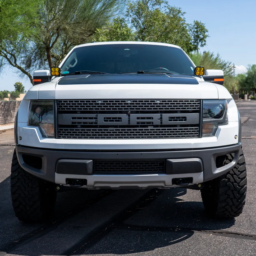 '10-14 Ford Raptor SDHQ Built A-Pillar Light Mounts