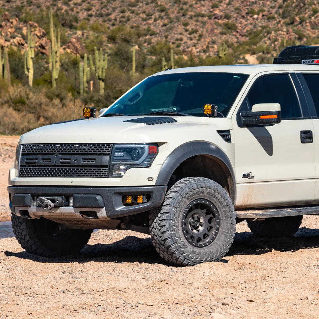 '10-14 Ford Raptor SDHQ Built A-Pillar Light Mounts