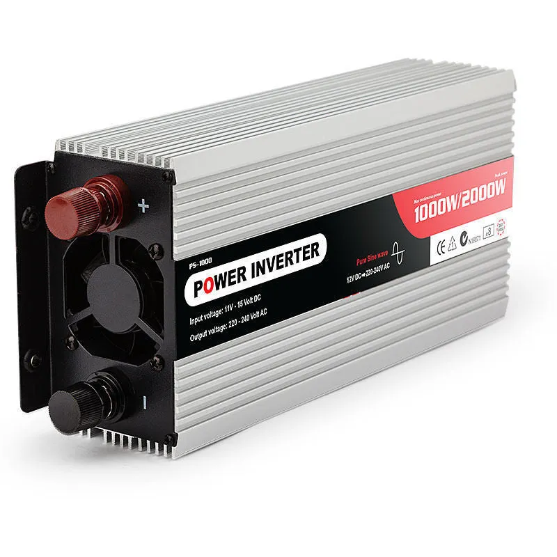 1000W Pure Sine Wave Power Inverter, 12V/240V, GENPOWER