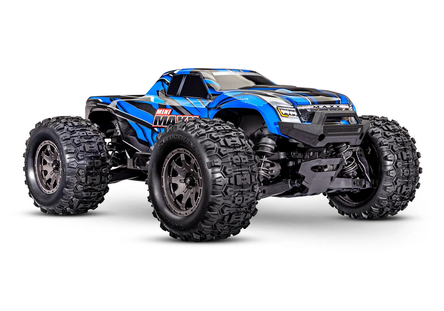 107154-1, Traxxas Mini Maxx Brushless 1/16 Scale 4WD RTR Monster Truck