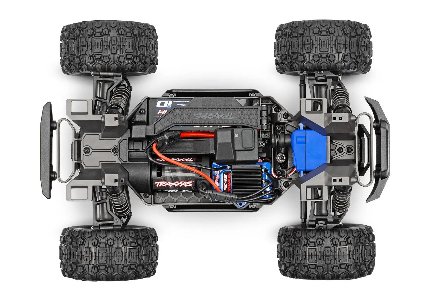 107154-1, Traxxas Mini Maxx Brushless 1/16 Scale 4WD RTR Monster Truck