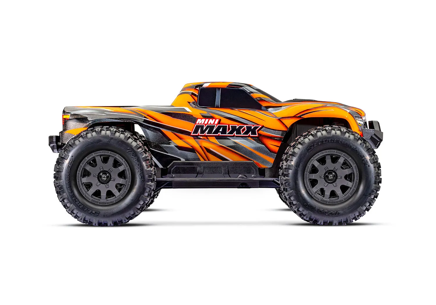 107154-1, Traxxas Mini Maxx Brushless 1/16 Scale 4WD RTR Monster Truck