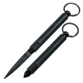 12 Units Kubotan Keychain with Disguised Hidden Knife Value Pack Bundle