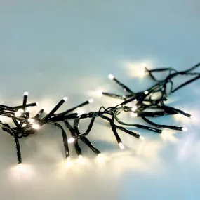 16.4’ 500 LEDs Connect Cluster Lights Starter Pack | 8 function twinkle effect | Warm White | Outdoor