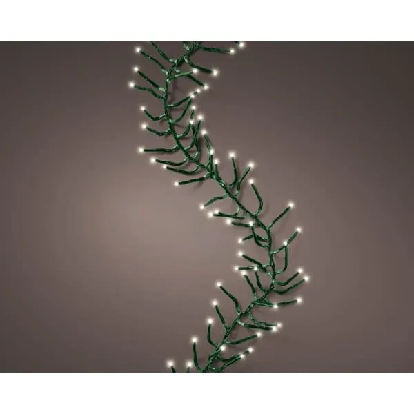 16.4’ 500 LEDs Connect Cluster Lights Starter Pack | 8 function twinkle effect | Warm White | Outdoor