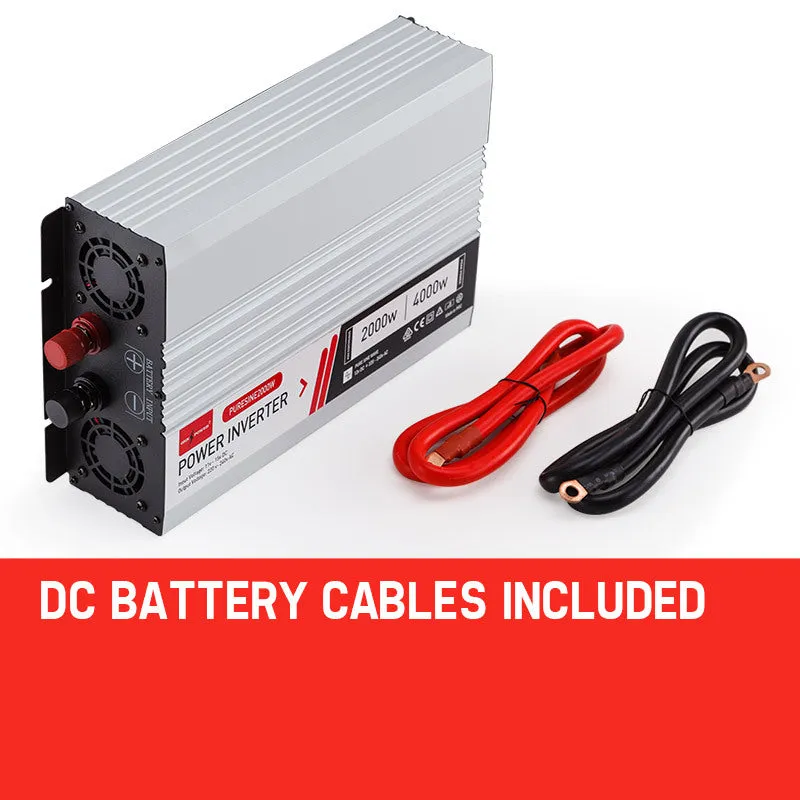 2000W/4000W Pure Sine Wave Power Inverter 12V/240V GENPOWER