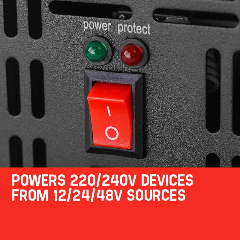 2000W/4000W Pure Sine Wave Power Inverter 12V/240V GENPOWER