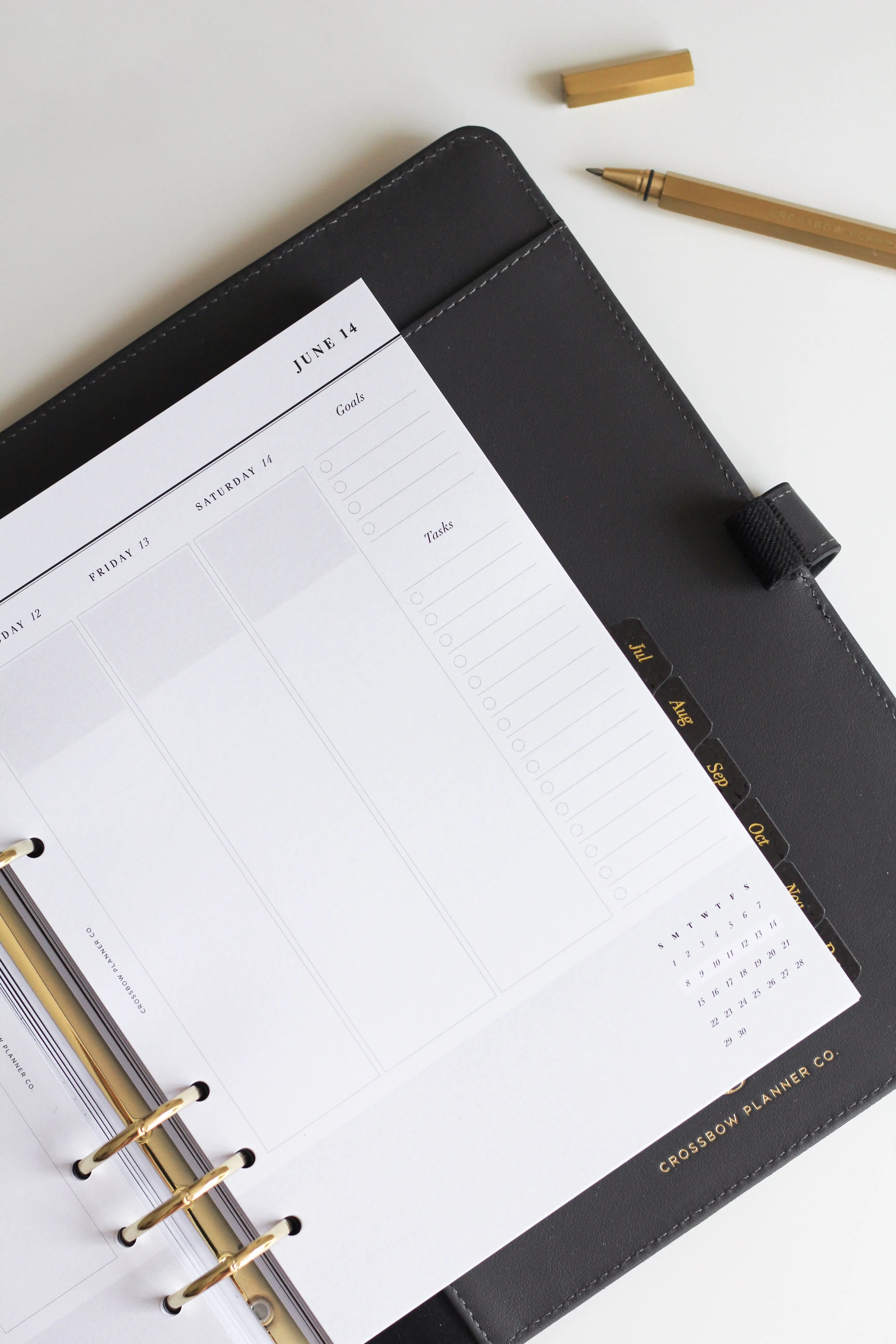 2025 A5 Planner Inserts | Vertical Edition