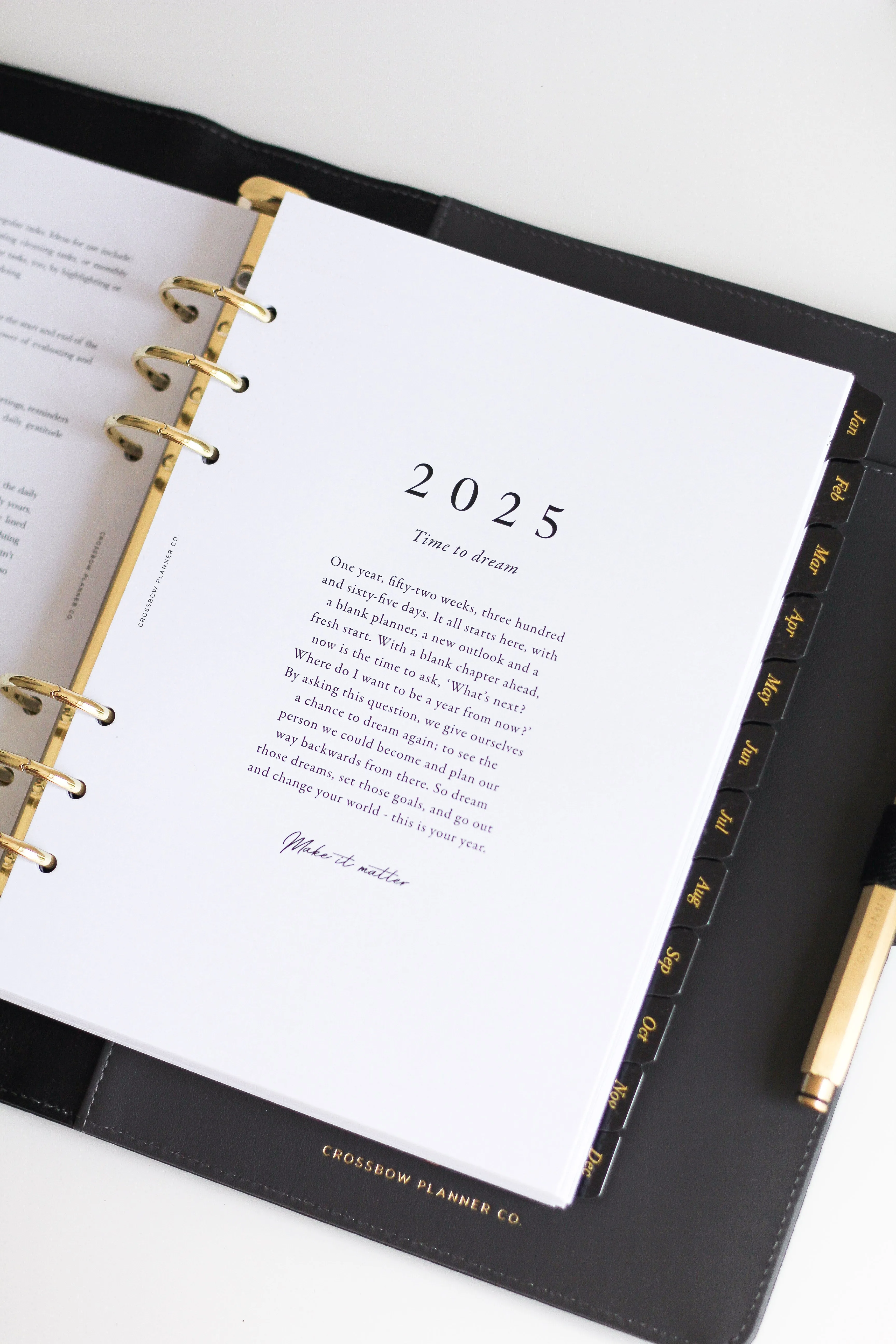 2025 A5 Planner Inserts | Vertical Edition