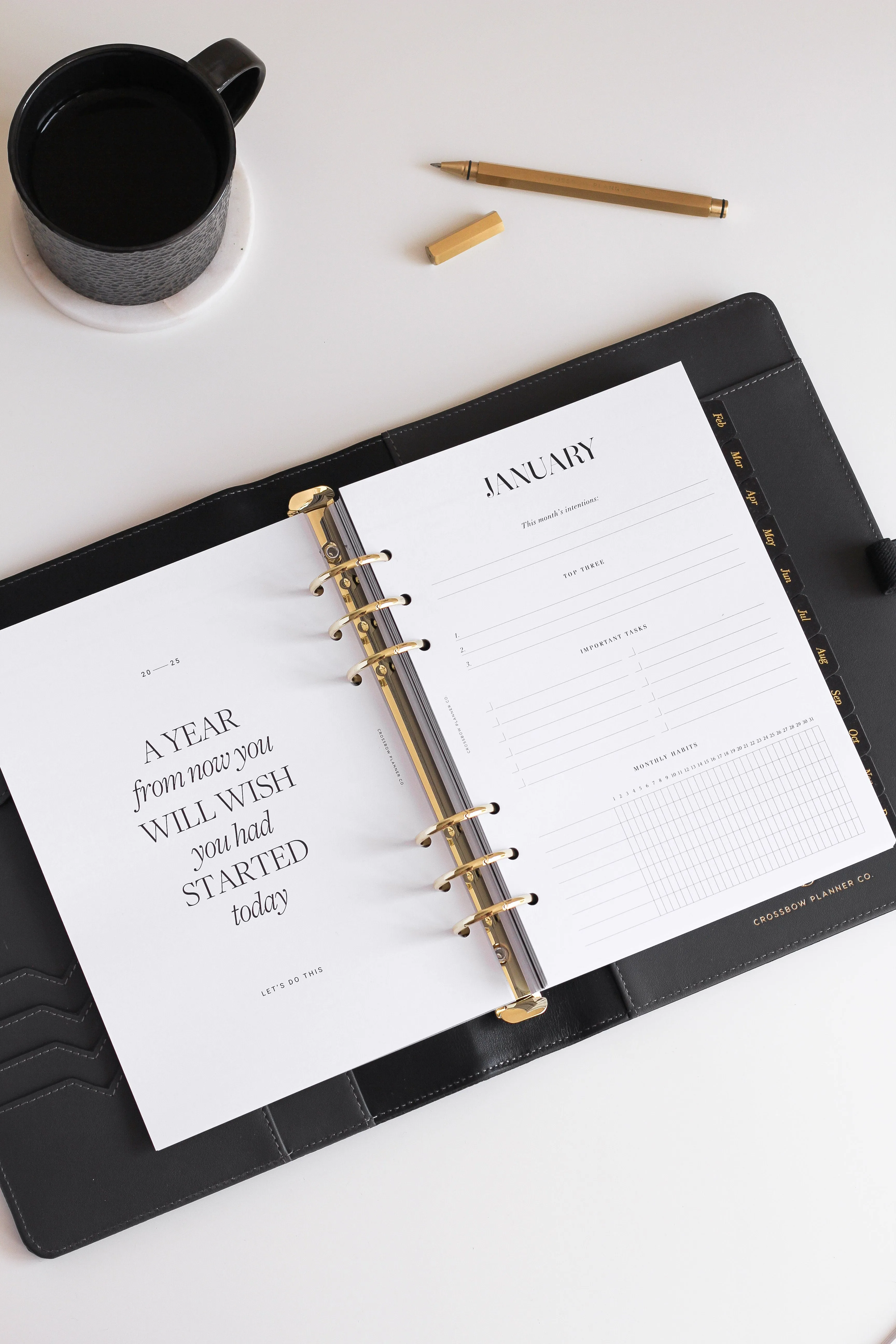 2025 A5 Planner Inserts | Vertical Edition