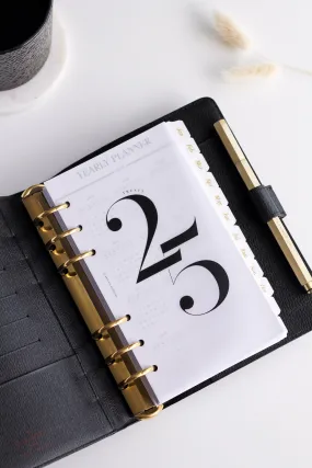 2025 Personal Planner Inserts | Choose Your Start Month
