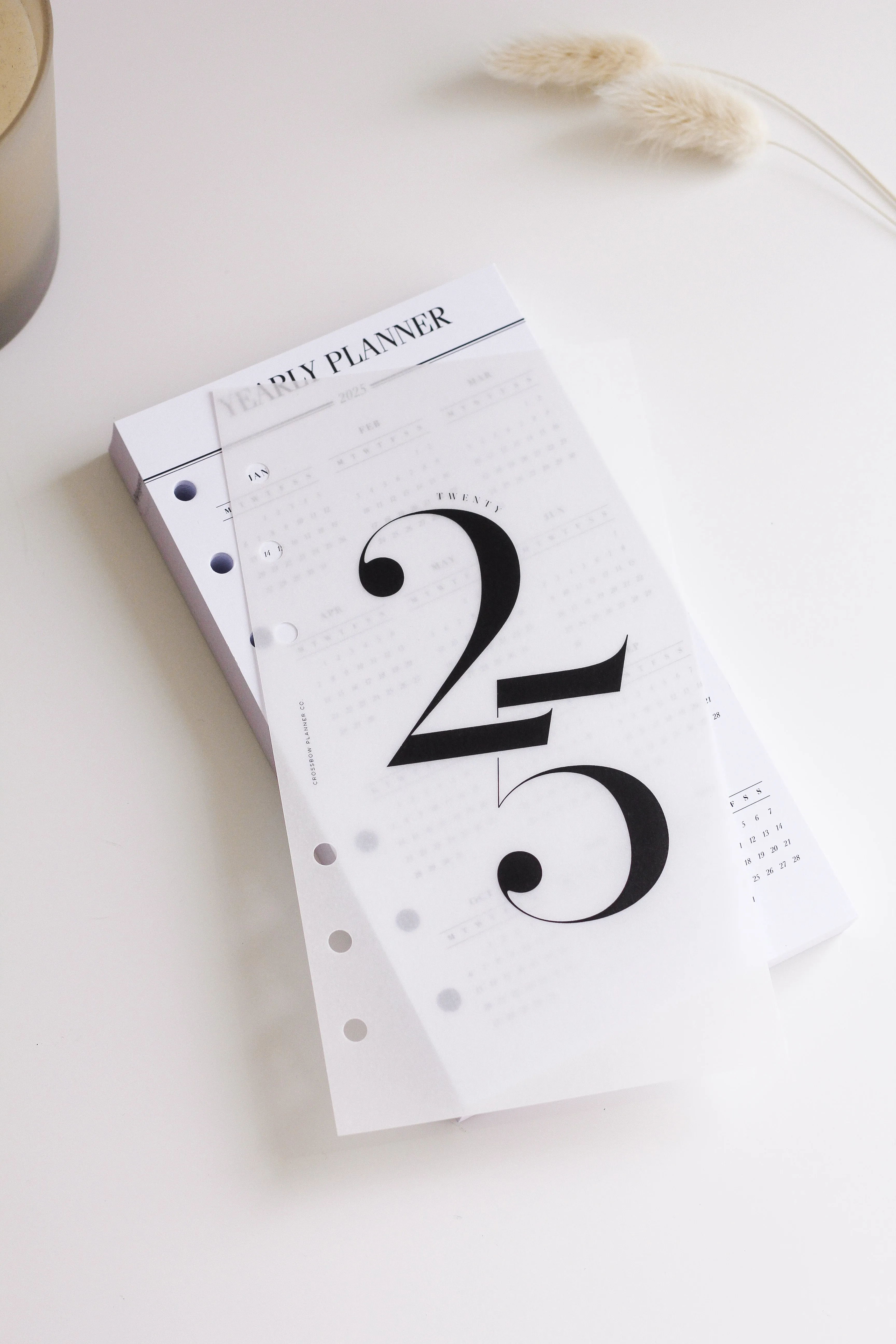 2025 Personal Planner Inserts | Choose Your Start Month
