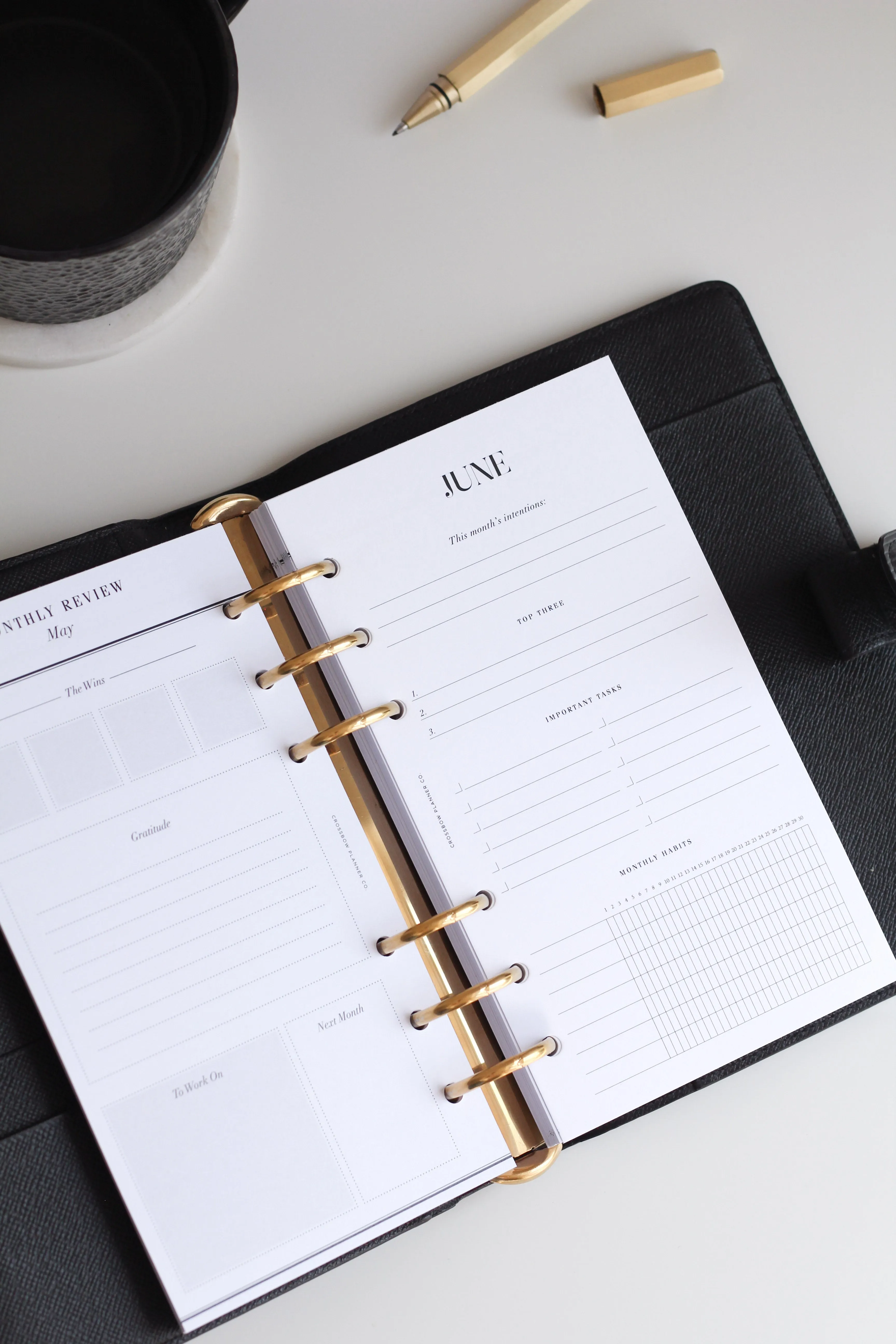 2025 Personal Planner Inserts | Choose Your Start Month