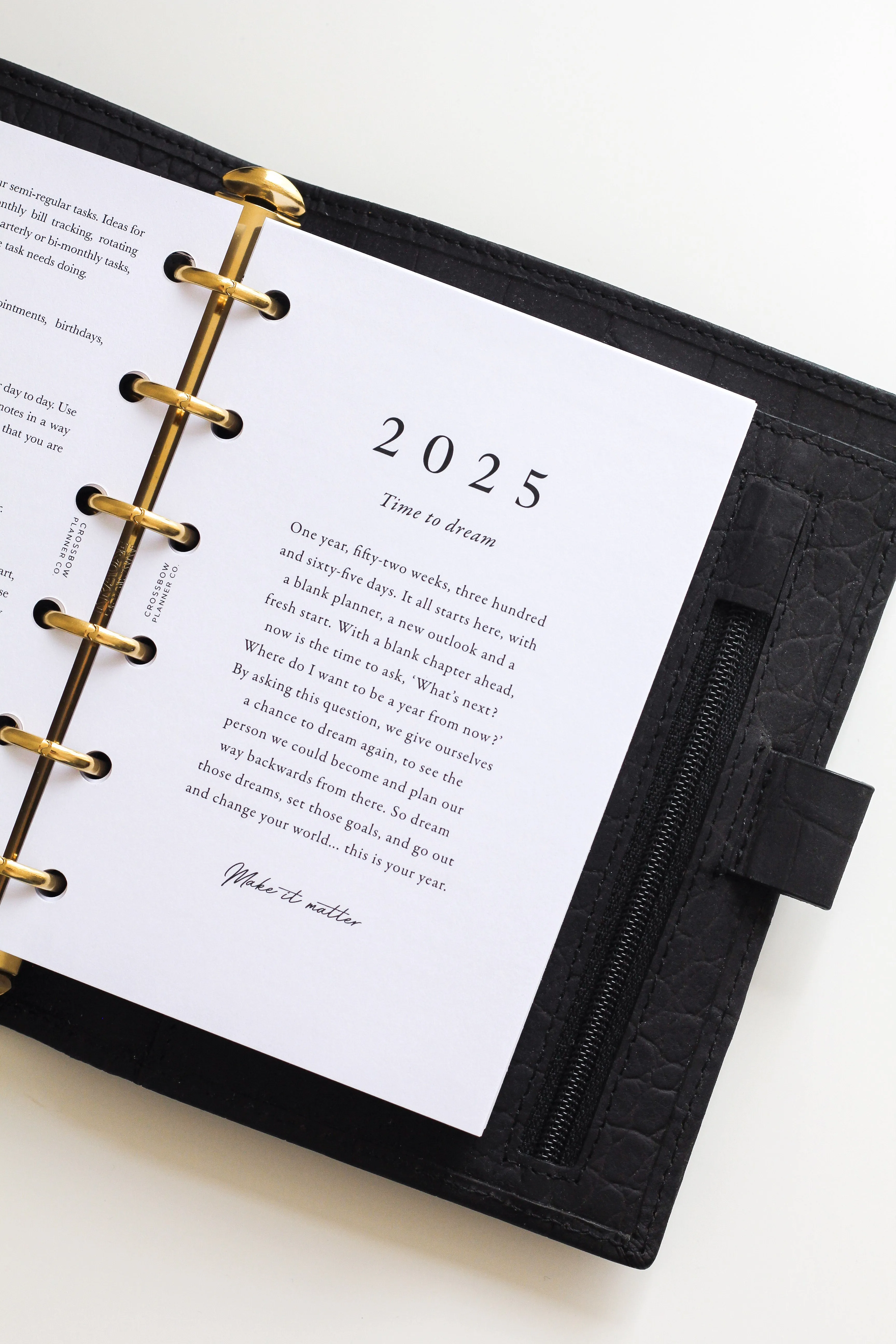 2025 Pocket Planner Refills | Choose Your Start Month