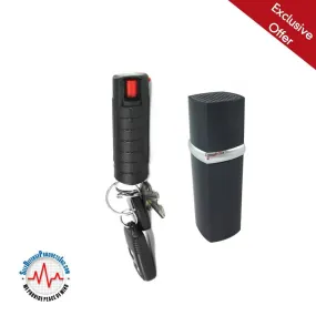 6 Units Lipstick Alarm and Keychain Pepper Spray Bundle