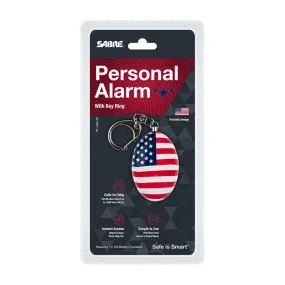 6 Units SABRE Personal Alarm with Snap Hook and Wristlet - USA