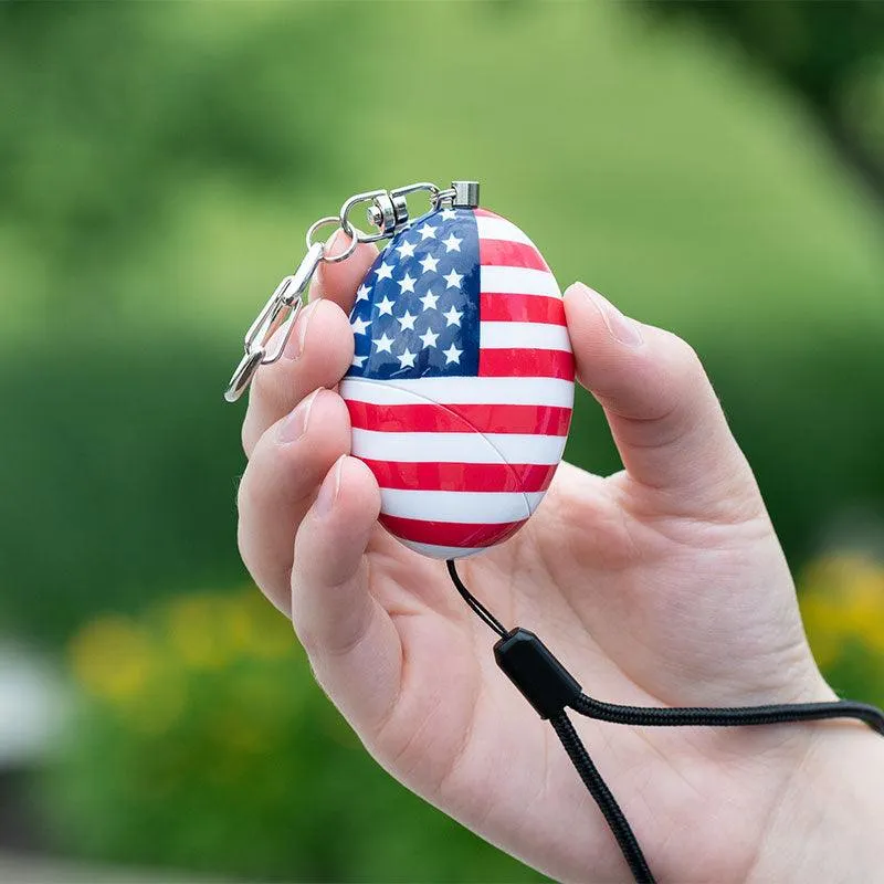 6 Units SABRE Personal Alarm with Snap Hook and Wristlet - USA