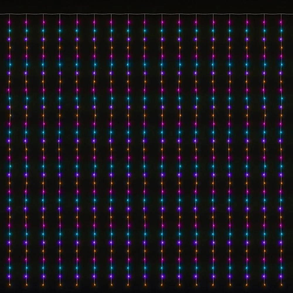 600 LED Flashing Carnival Curtain Light (6m)