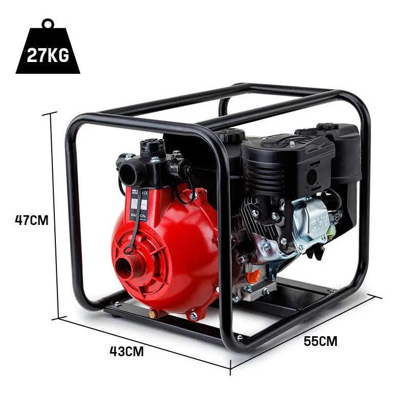 8HP 1.5" High Pressure Petrol Water Pump 30,000L/H – Warton
