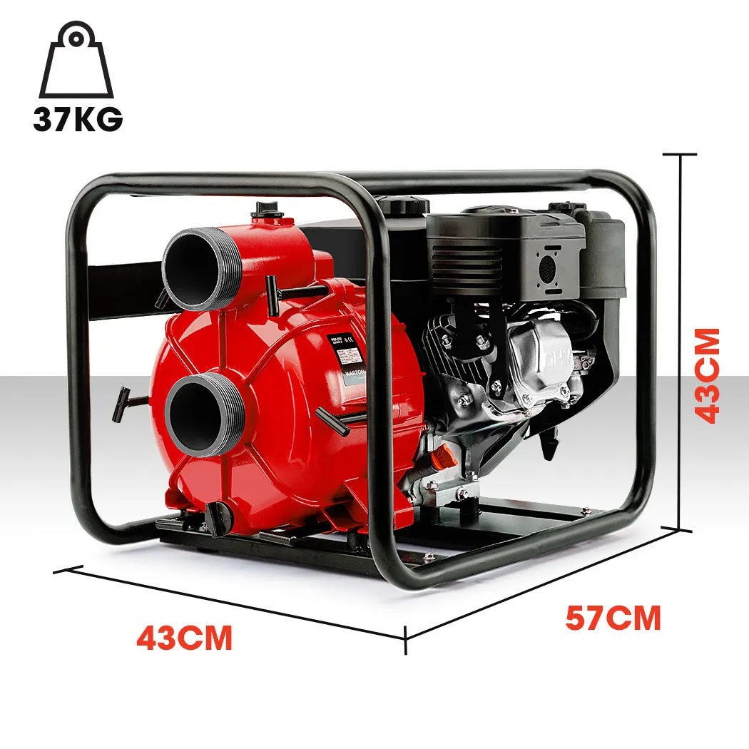 8HP 235cc 3" Trash/Water Pump, 45,000L/hr, Warton