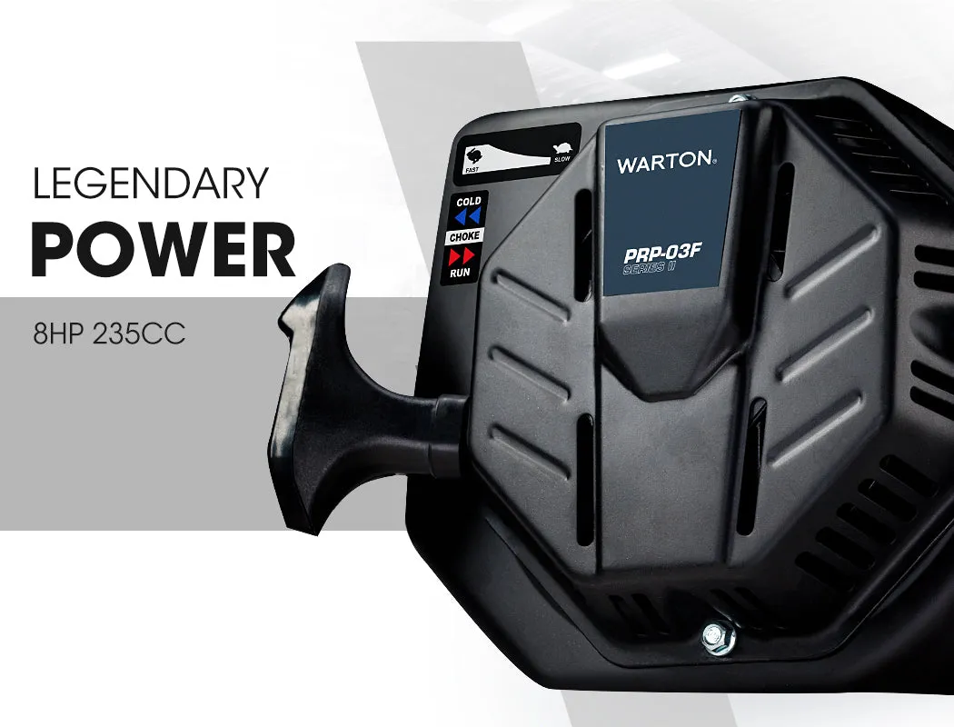 8HP High Flow Petrol Water Pump, 235cc, 3” Inlet/Outlets - Warton