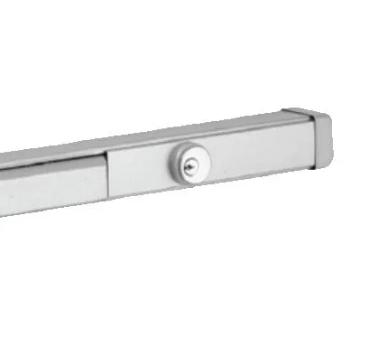 9500 Rim Type Exit Device for Door 36" US32D - Grade 1 - w/ Cylinder Dogging 9CD36