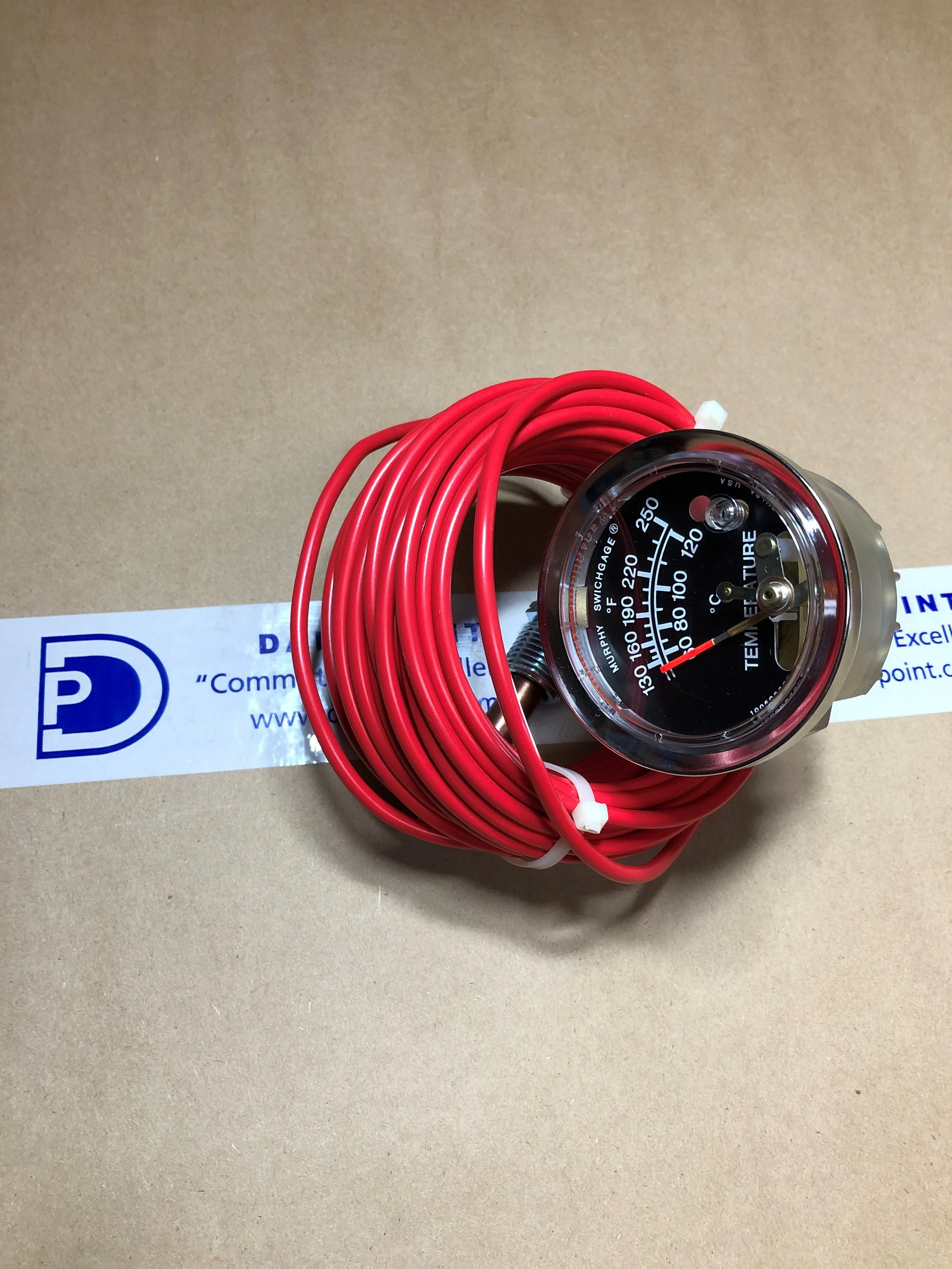 A25T-250-40-1/2 Temperature Swichgage