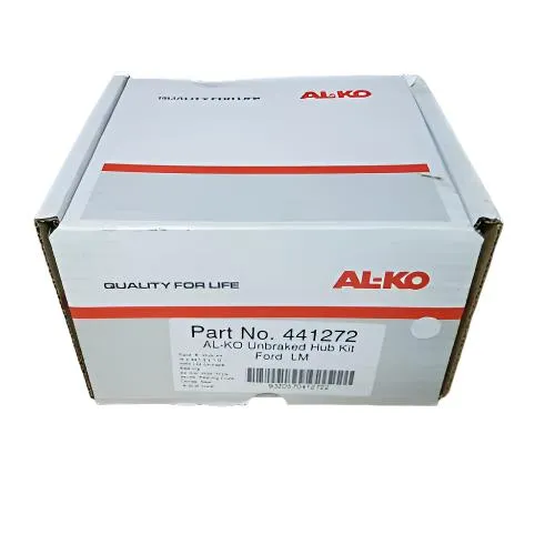 Al-Ko Trailer Hub Kit Unbraked Ford Stud Pattern With Holden LM Bearings