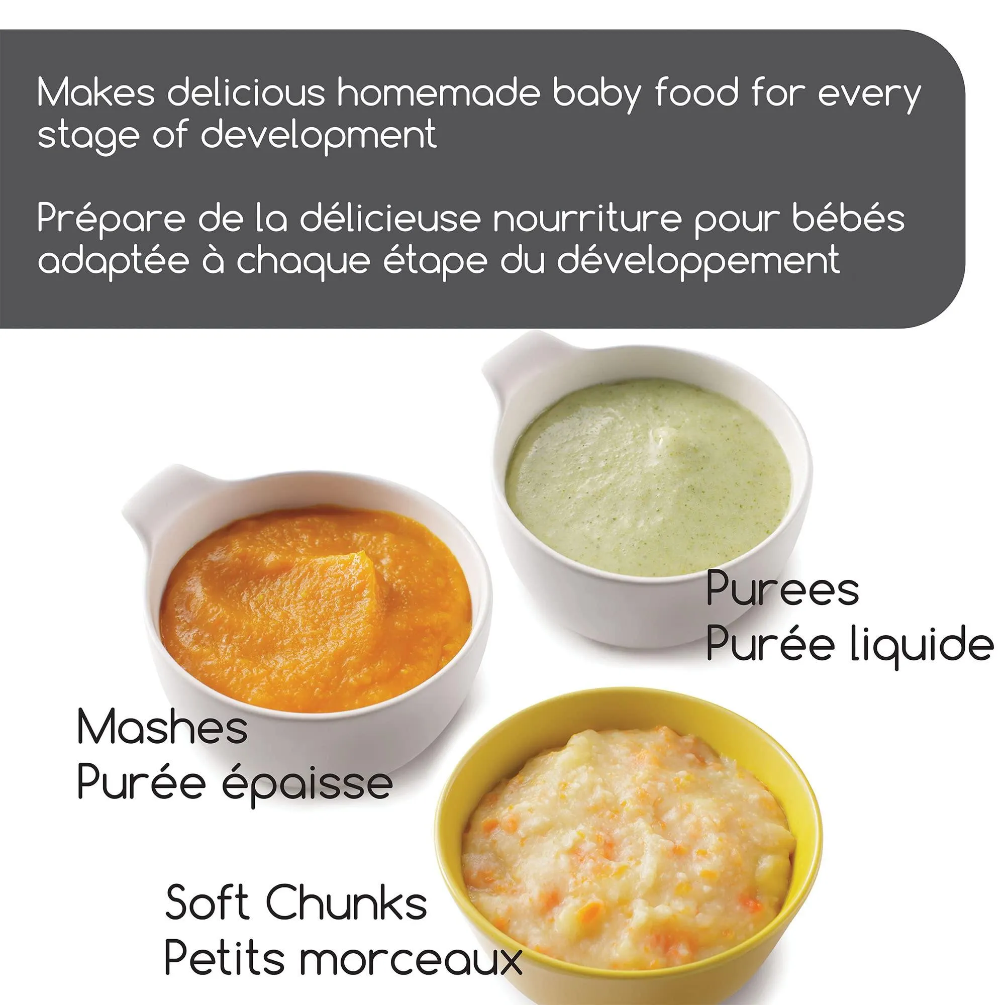 Baby Brezza One Step Baby Food Maker Deluxe.