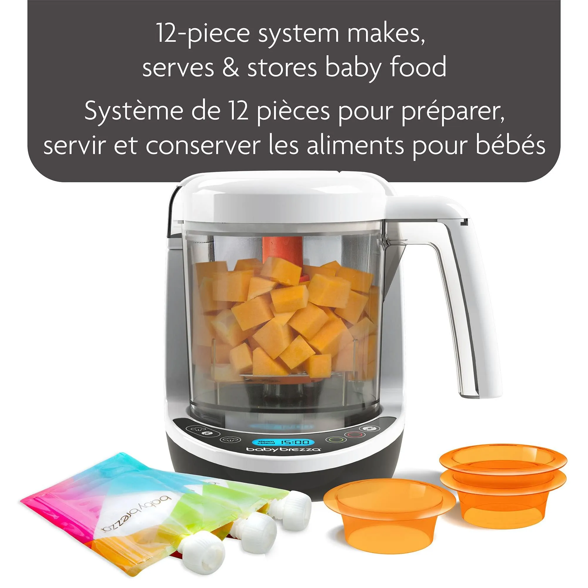 Baby Brezza One Step Baby Food Maker Deluxe.