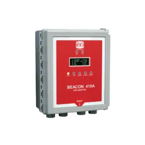 Beacon 410A Four Channel Wall Mount Controller by RKI Instruments