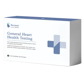 Because Heart Health Testing Kit