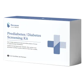 Because Prediabetes / Diabetes Screening Kit