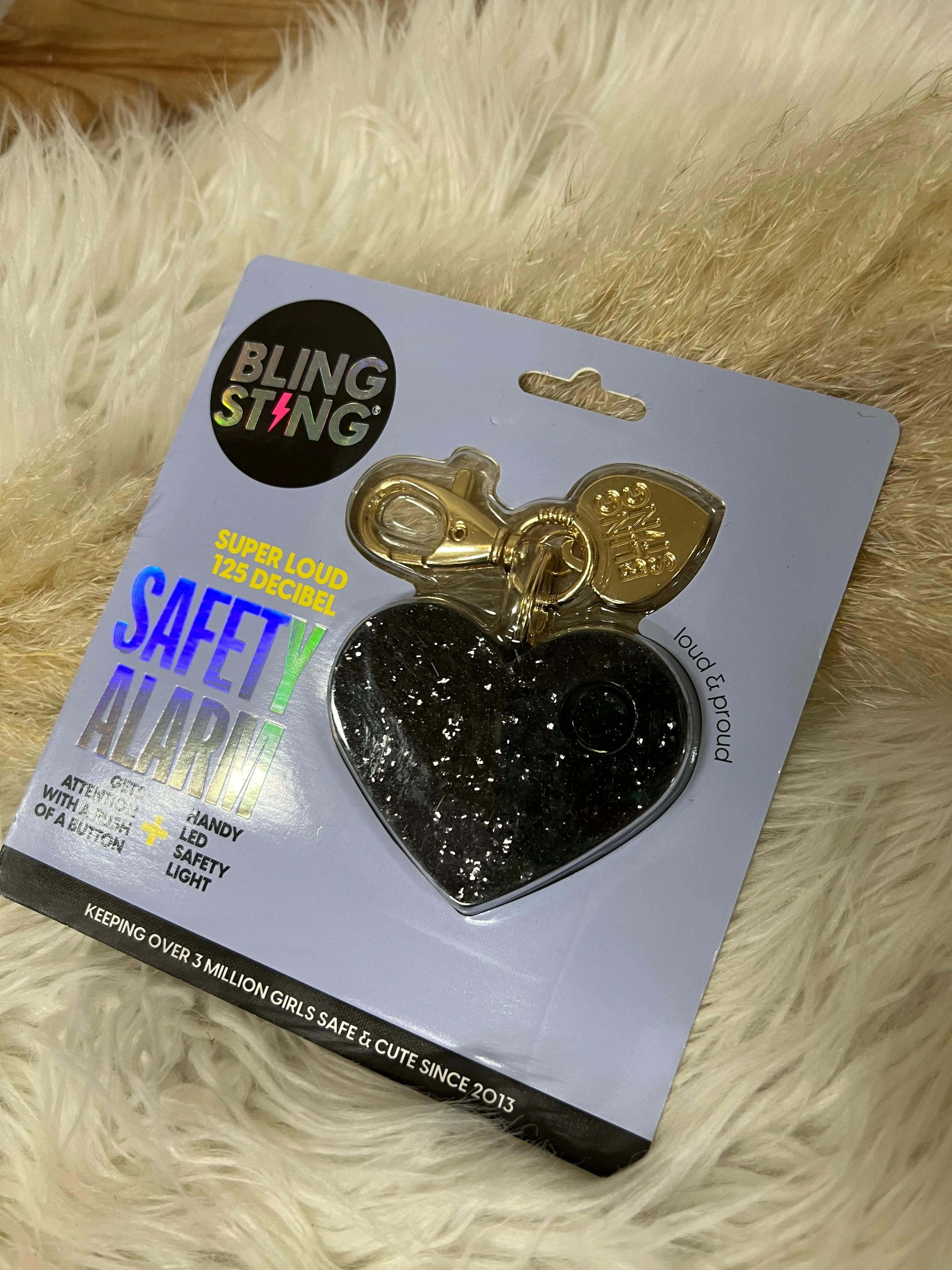 Bling Sting Alarm Keychain - Multiple Color Choices