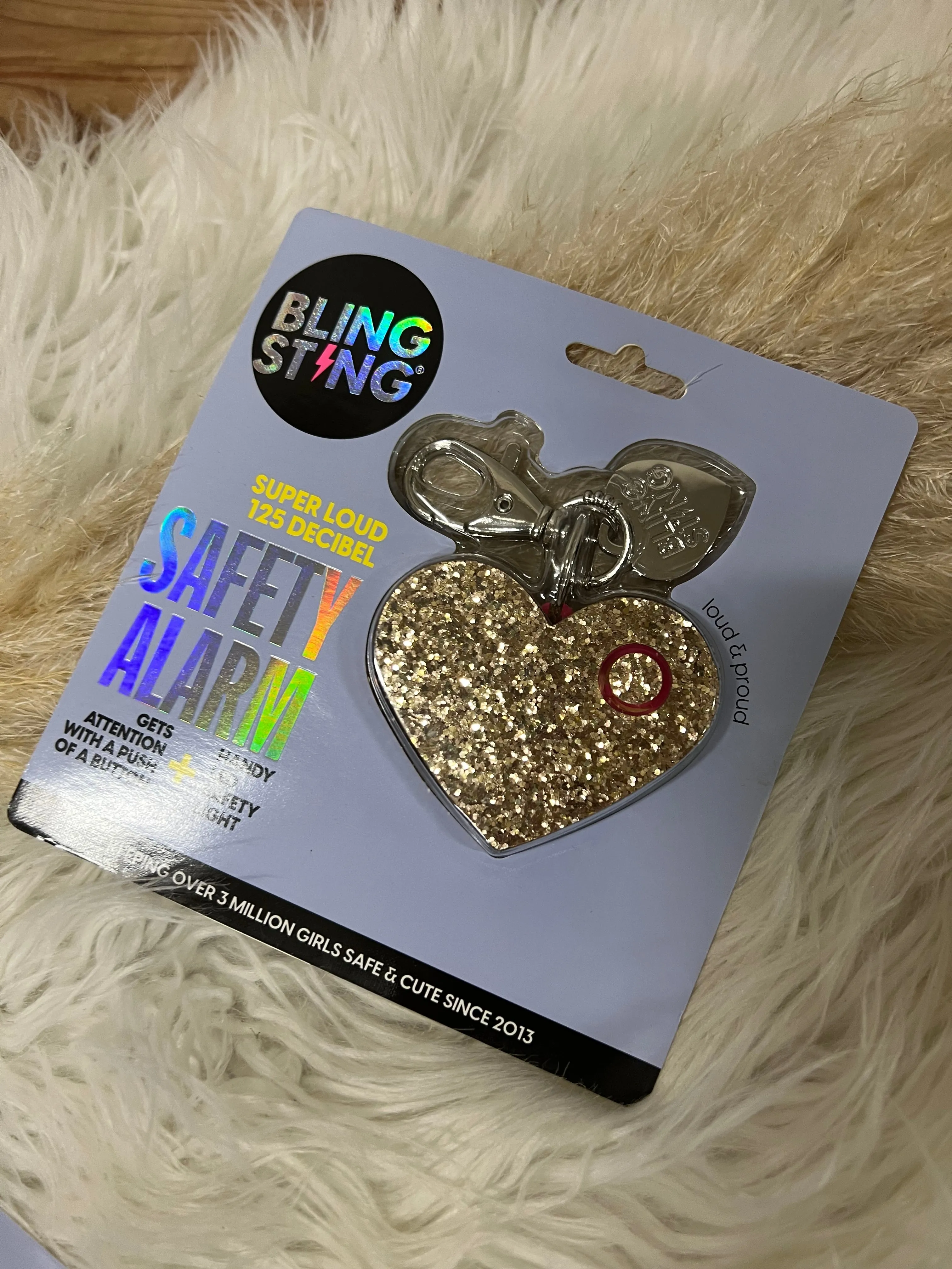 Bling Sting Alarm Keychain - Multiple Color Choices