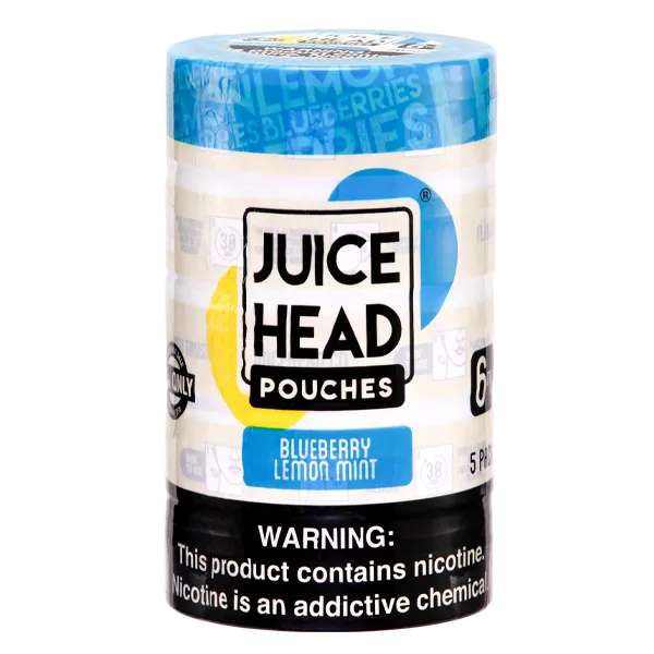 Blueberry Lemon Mint Juice Head Pouches