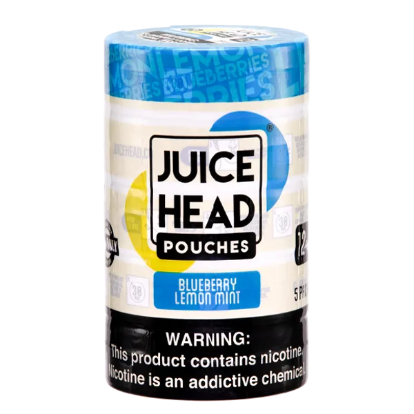 Blueberry Lemon Mint Juice Head Pouches