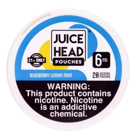 Blueberry Lemon Mint Juice Head Pouches