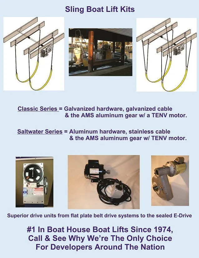 Boat Lift Distributors 6000 LB Classic Sling Lift