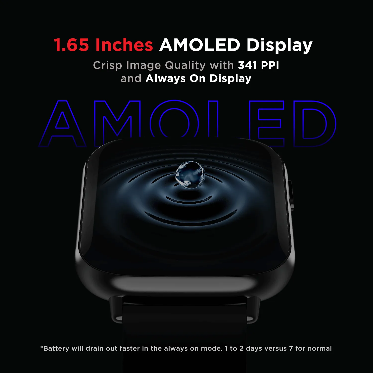 boAt Matrix | 1.65" (4.18 cm) colour AMOLED Display, Fitness Tracking, 100  Cloud Watch Faces