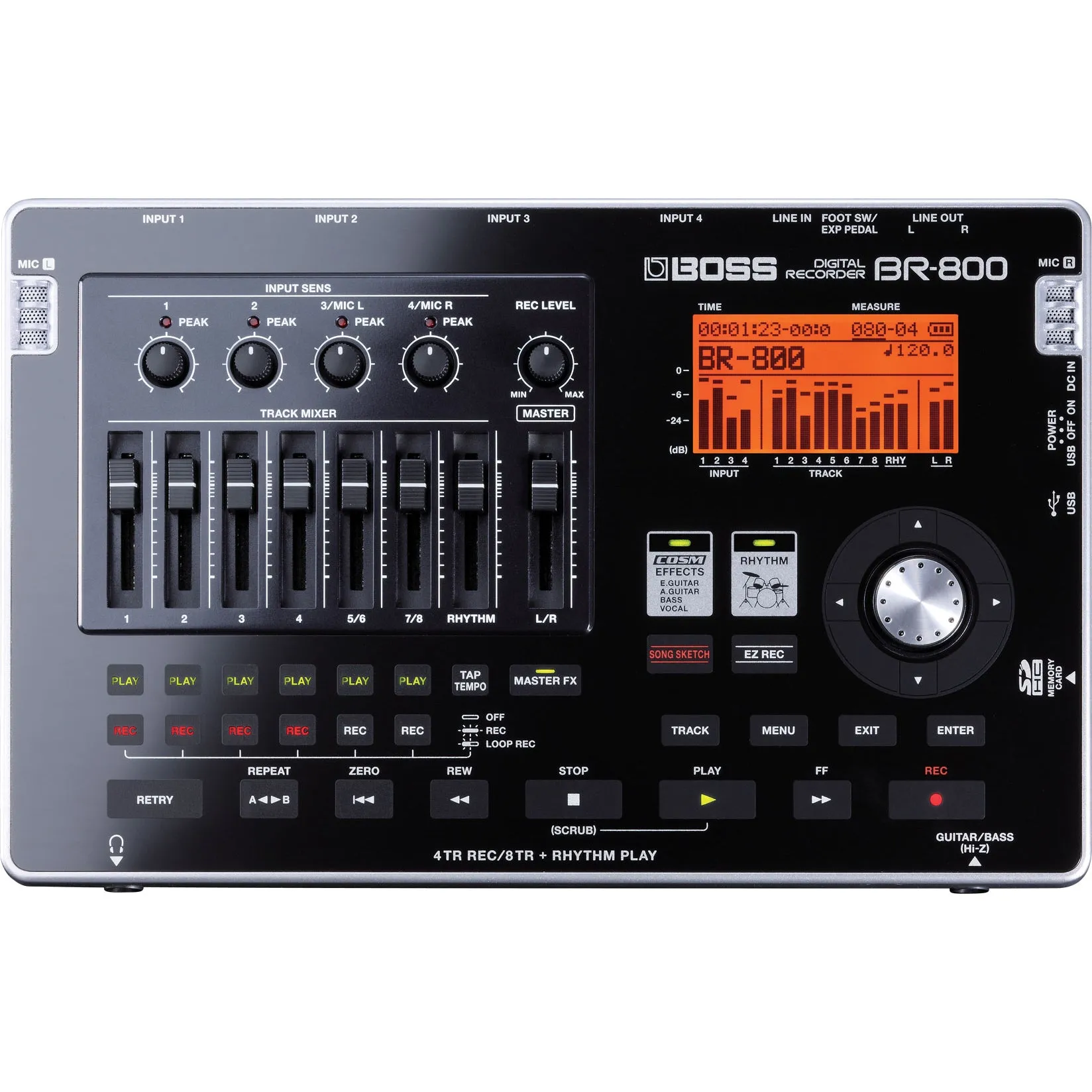 Boss BR-800 Portable Digital 8-Track Recorder
