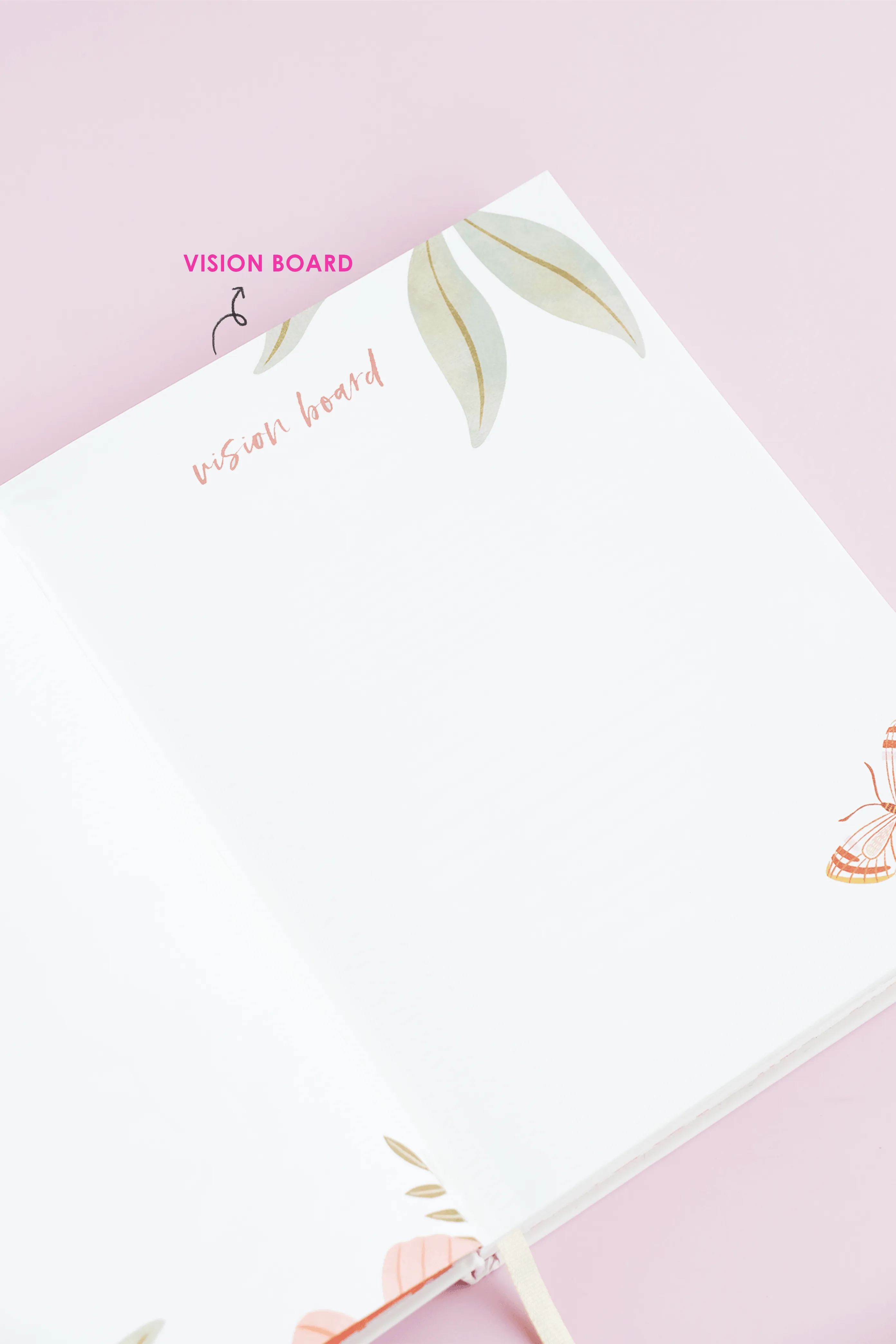 Butterfly Maze Hardbound Undated Planner