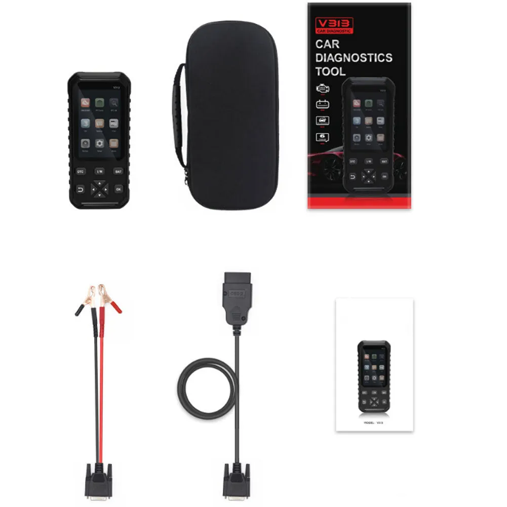 Car Obd2 Scanner Fault Diagnostic Tool Code Reader Hd Display