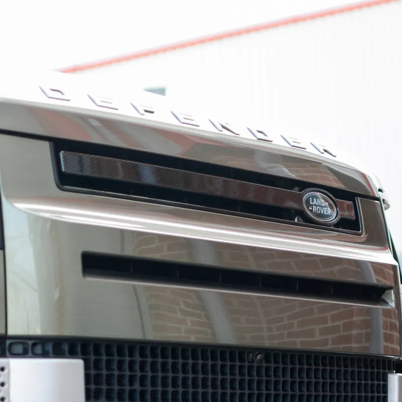 Carbon Fibre Front Grille Trim for Land Rover Defender (2020 )