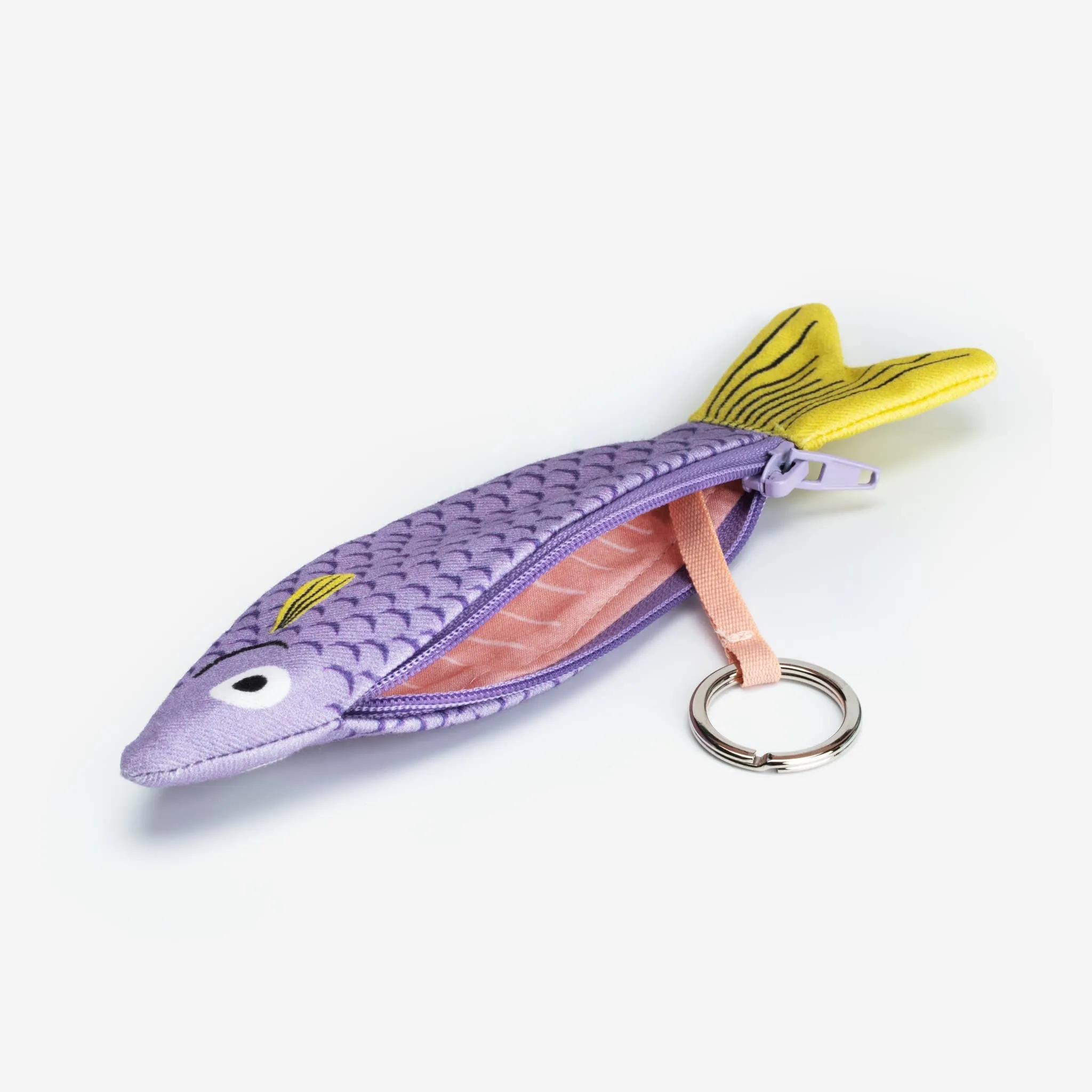 Cardenal purse or keychain (lilac): Purse