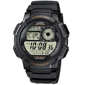 Casio AE-1000W-1A  Black Resin Strap Watch For Men