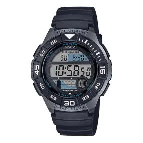 Casio Men's Sports Black Resin Band Watch WS1100H-1A WS-1100H-1A
