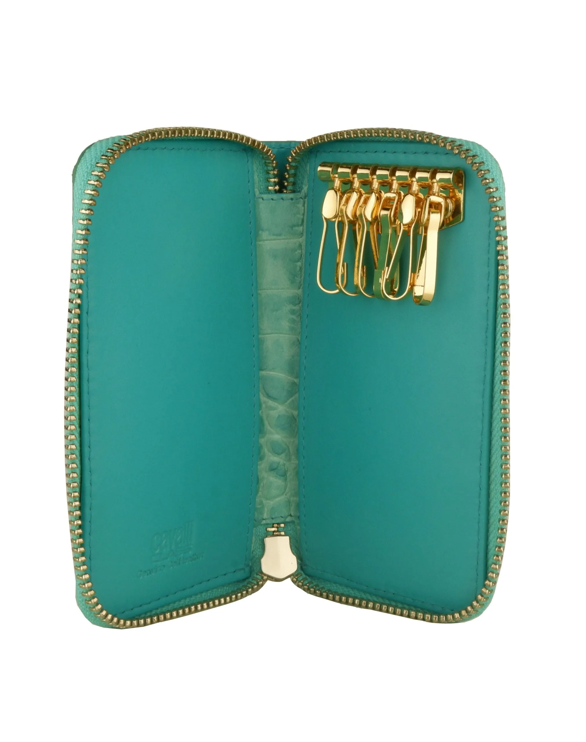 Cavalli Class Light Blue Calfskin Women Women's Keychain
