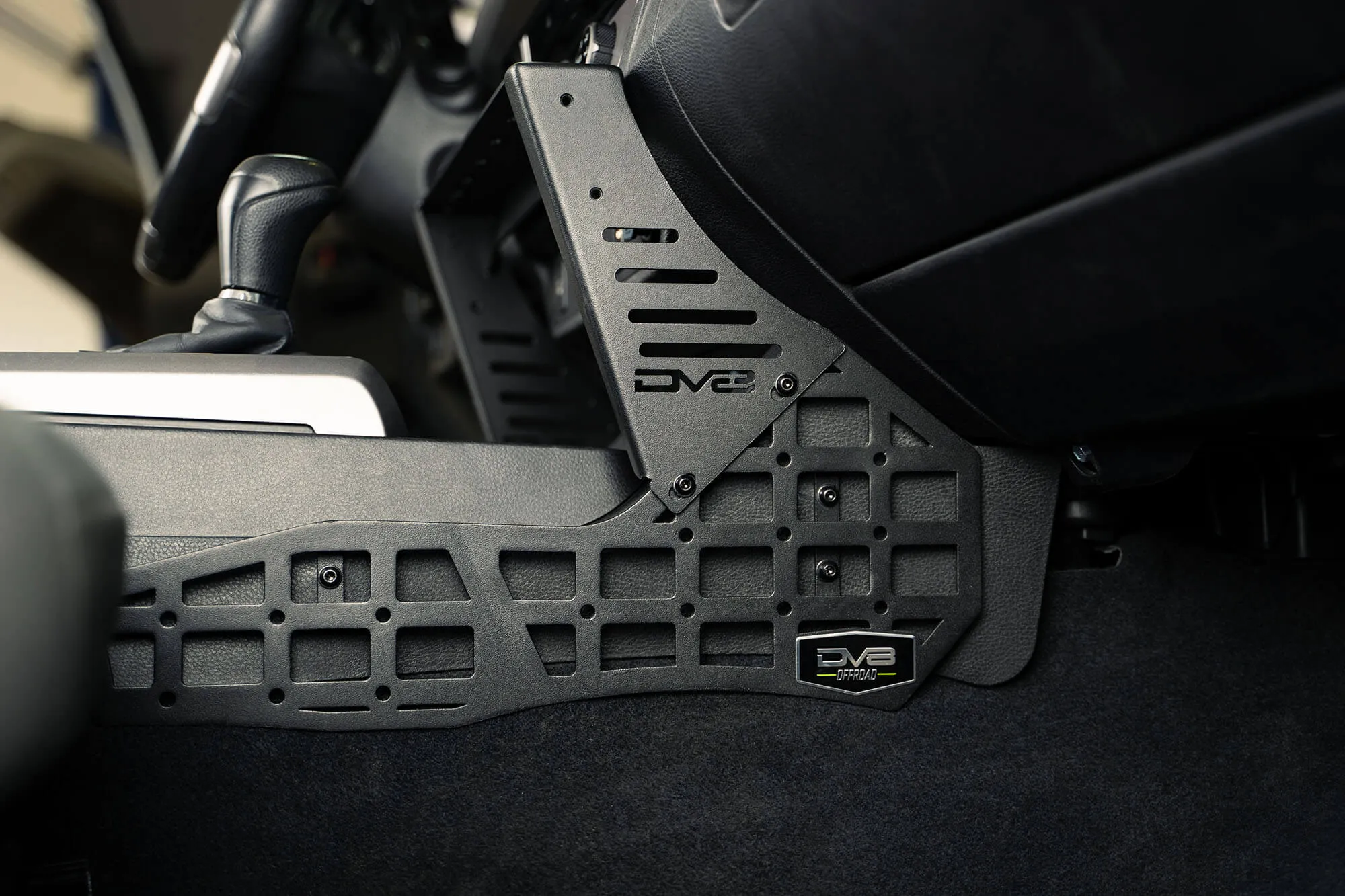 CENTER CONSOLE MOLLE PANELS & DEVICE MOUNT